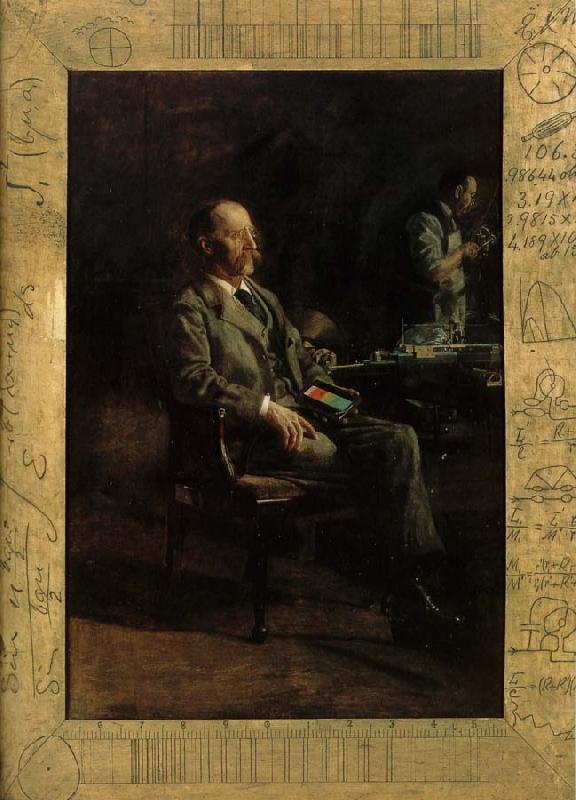 The Portrait of  Physicists Roland, Thomas Eakins
